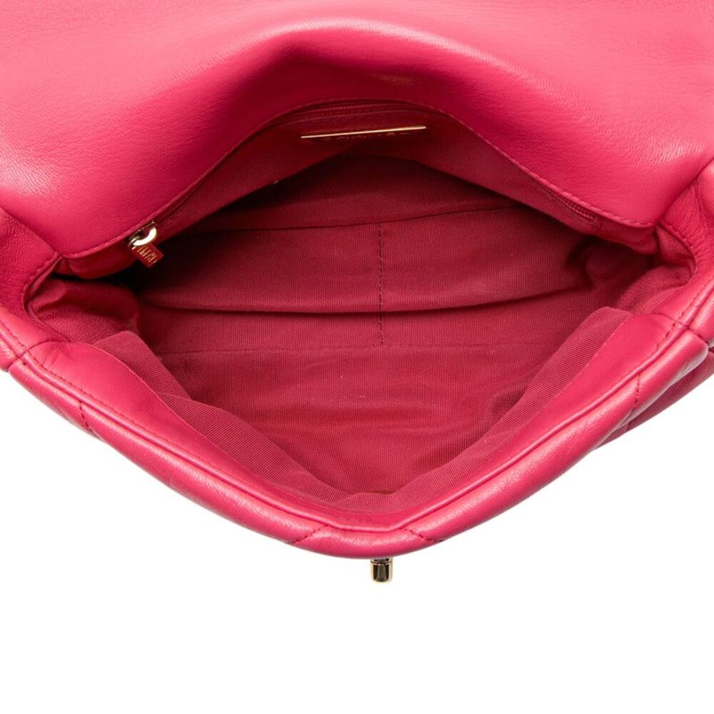 Chanel Lambskin 19 Medium Flap Shoulder Bag - Picture 7 of 12